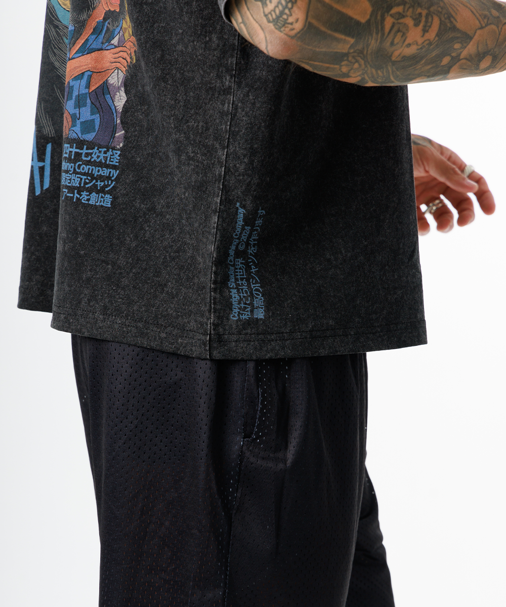 SPECIAL EDITION - 47 Yokai - Acid Wash Dark Grey