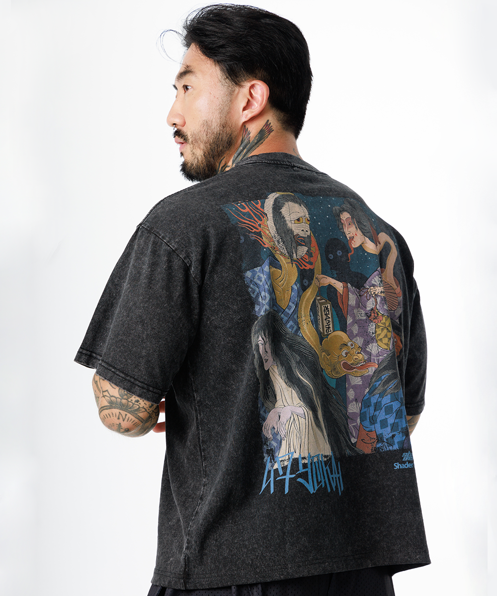 SPECIAL EDITION - 47 Yokai - Acid Wash Dark Grey