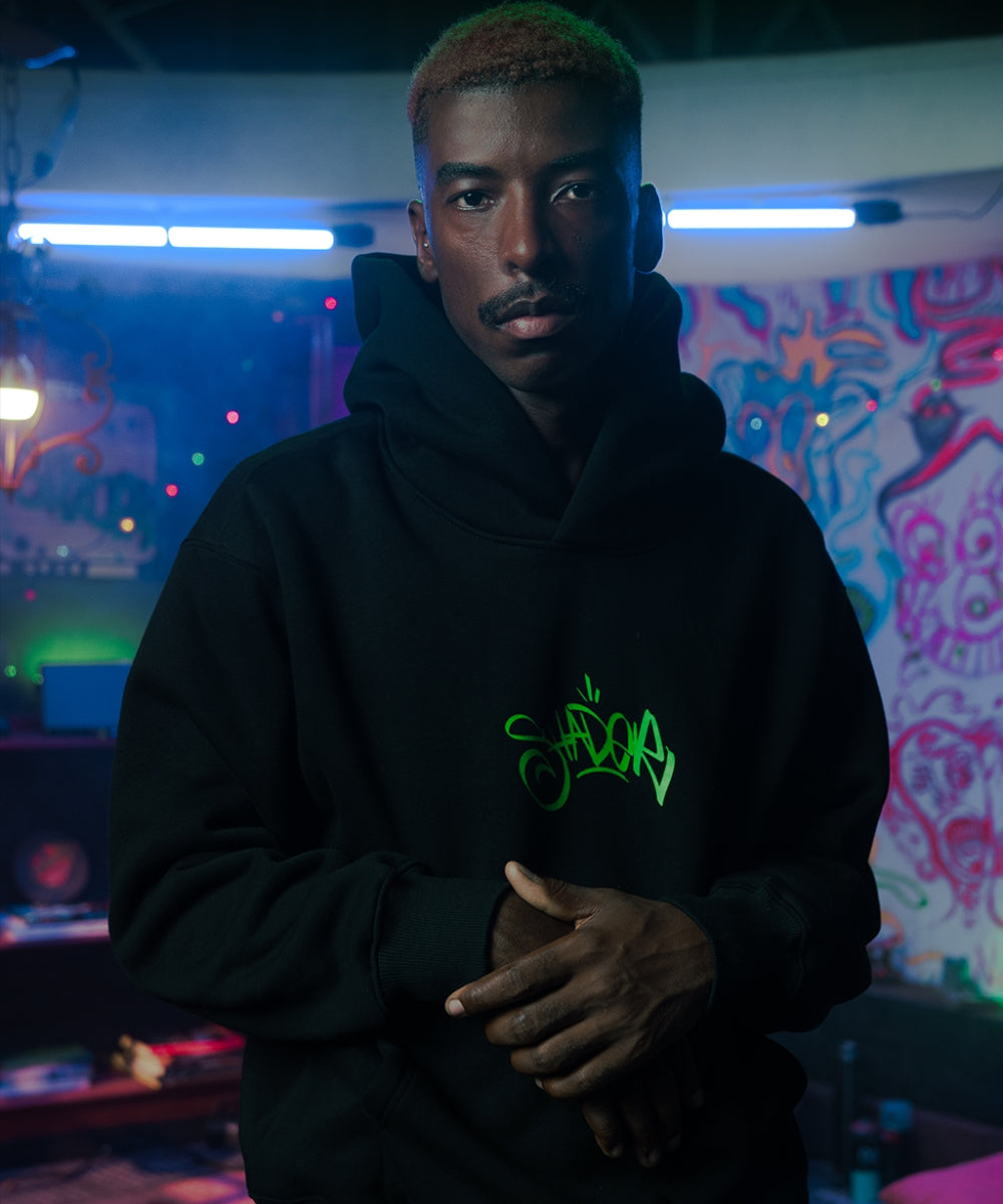 Shader Basic.v1 - Vibrant Green Hoodie