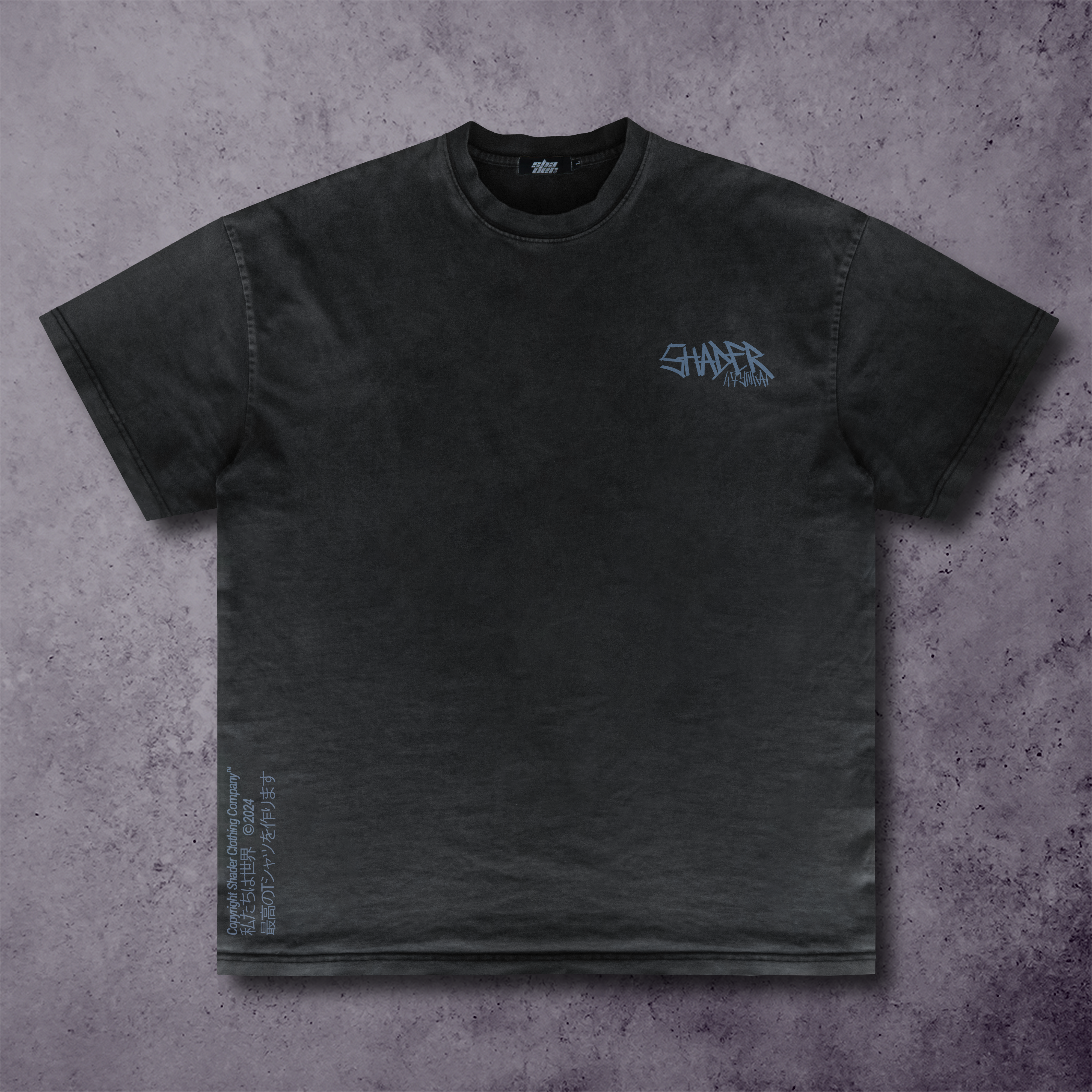 SPECIAL EDITION - 47 Yokai - Acid Wash Dark Grey